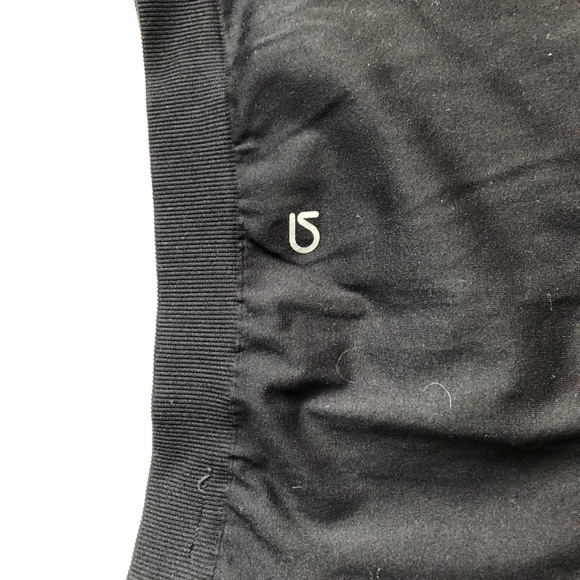 Gapfit. Full length leggings with ruching detail. Size small. Black. - Picture 4 of 5